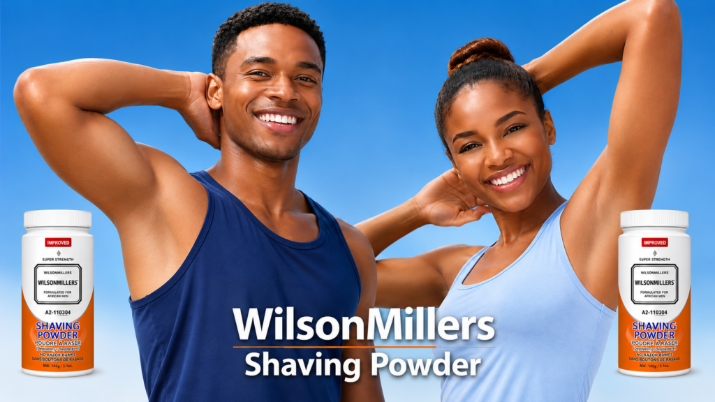 The Launch – WilsonMillers Shaving Powder